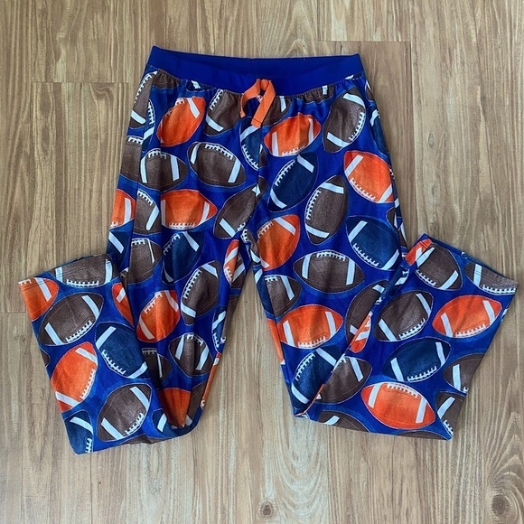 Youth Kids The Children’s Place Football Pajama Pants - Picture 1 of 6